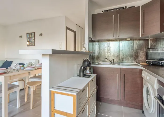 Cozy With Huge Terrace And Swimmingpool - Welkeys Apartman Antibes